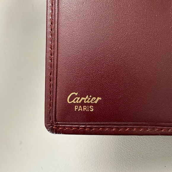 Must De Cartier Leather Trifold Wallet - Picture 9 of 10